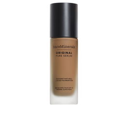 Bare Minerals Sérum Fond de Teint Liquide Original Pure #Medium Deep Neutre 4.5 30 ml SPF 20 Finition Naturelle Éclatante Améliore la Douceur de la Peau