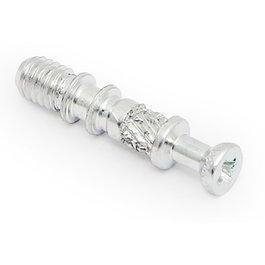 Herrajes Alk Tirante excentrique M6 32 mm acier zingué pour assemblage meuble