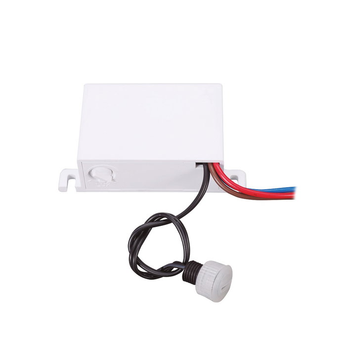GSC Evolution Détecteur crépusculaire encastrable plafond blanc 360º 230V GSC Evolution Détecteur crépusculaire encastrable plafond blanc 360º 230V