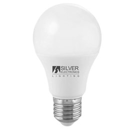 Silver Ampoule LED E27 15W 1320lm 4000K Neutre Classe A+ Blanc Éco Standard Silver Electronic