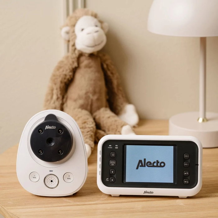 Alecto DVM-77 Babyphone Vidéo avec Écran Couleur 7 cm