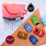 Disney Cars - Set de 5 figurines et panier de rangement pour le bain