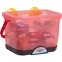 Disney Cars - Set de 5 figurines et panier de rangement pour le bain