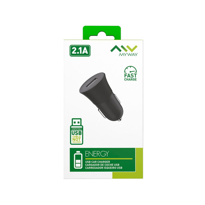 Chargeur de voiture Myway Noir