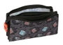 Safta Portatodo triple - Boîte à tout triple, 22 cm x 12 cm x 3 cm, pour enfants à partir de 36 mois