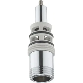 GROHE Mécanisme d'inverseur automatique 65655000 - 2 sorties - pour mitigeur monocommande et thermostatique bain - Montage mural - Finition Chrome StarLight