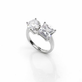 Chiara Ferragni Princess Ring RH Square S14 Gris Taille 14