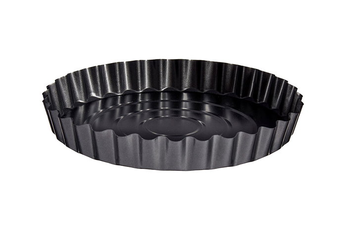 Kinvara Moule Rond en Métal 28 cm Antiadhésif Acier Carbone pour Four Gris Foncé (Set de 24) Kinvara Moule Rond en Métal 28 cm Antiadhésif Acier Carbone pour Four Gris Foncé (Set de 24)