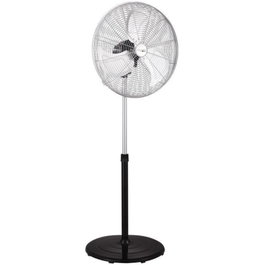 Thulos Ventilateur sur Pied Th-KB15 50 cm - 160W, 3 Vitesses, Oscillation, Hauteur Réglable 142 cm