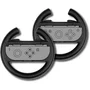 Konix - Volants de course pour Joy-Con Nintendo Switch 2, ergonomiques et simples à installer - Améliorez l'immersion dans vos jeux - Noir