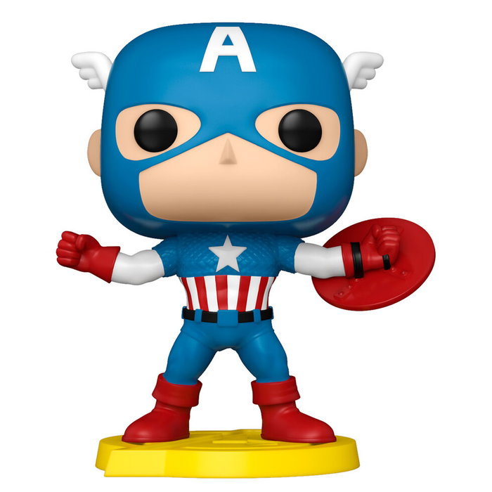 FUNKO Pop Comic Cover Marvel Los Vengadores Avengers Capitan America Exclusive