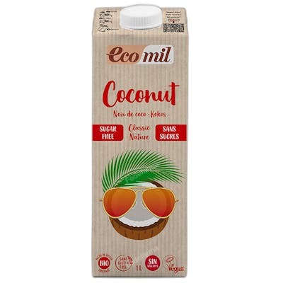 Ecomil Coconut Classic Nature Bio 1 L - Lait de coco végétal biologique Ecomil Coconut Classic Nature Bio 1 L - Lait de coco végétal biologique