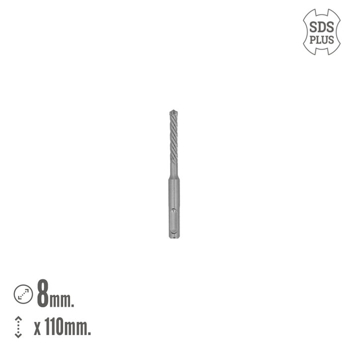 WOLFPACK LINEA PROFESIONAL Broca SDS Plus 8 mm x 110 mm pour béton armé