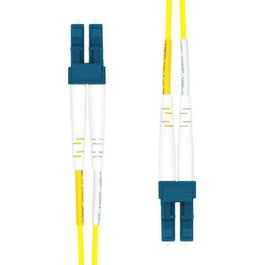 Garbot Câble à fibre optique OS2 LC/LC-PC Jaune 10m