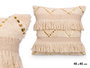 GIFTDECOR Coussin à paillettes Naturel 45x45 cm