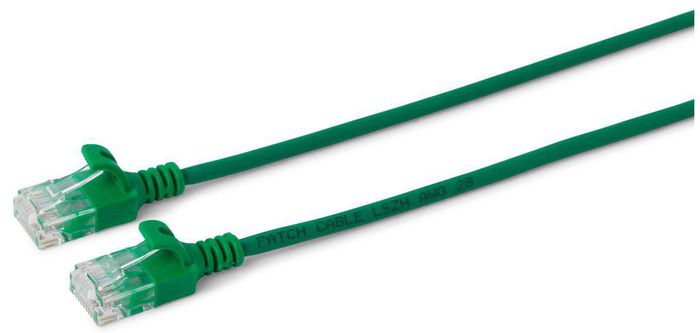 MicroConnect Câble réseau CAT6 U/UTP Slim 0,15m Vert MicroConnect Câble réseau CAT6 U/UTP Slim 0,15m Vert