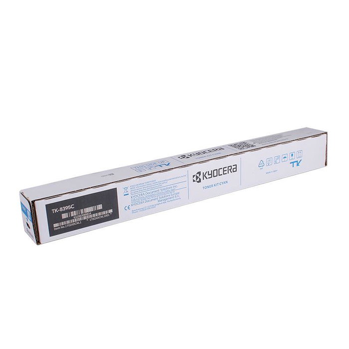 Kyocera TK-8395C Cartouche Toner Cyan Original pour TASKalfa 3554Ci (1T02XDCNL1)
