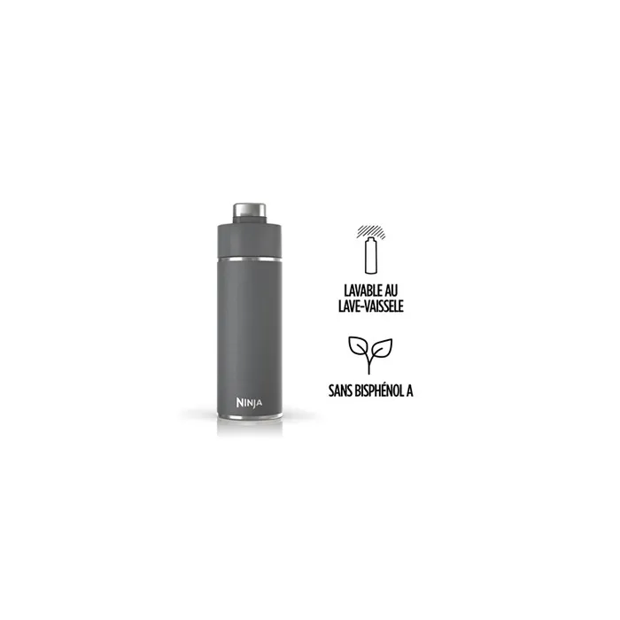 Ninja Gourde isotherme Thirsti - Gris - 700 ml