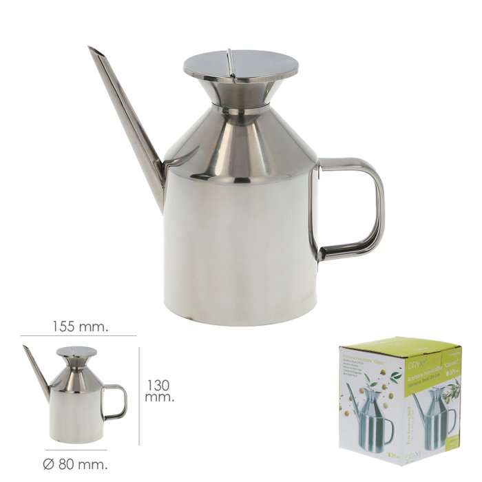 ORYX Huilière en Acier Inoxydable Classic 625ml