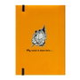 ERIK - Cahier A5 premium avec couverture rigide - Thème Garfield