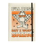 ERIK - Cahier A5 premium avec couverture rigide - Thème Garfield