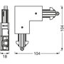 Ledvance Accessoire de Raccordement d'Angle pour Projecteur de Rail LED, Blanc