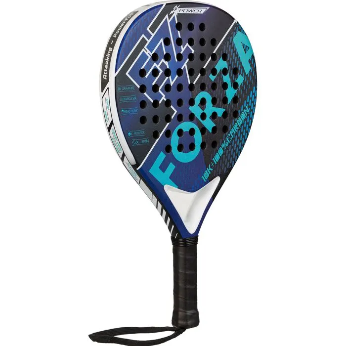 FZ Forza Brace Power Raquette de padel Graphite tissé 18K semi-rugueux mousse EVA dure forme ronde noir FZ Forza Brace Power Raquette de padel Graphite tissé 18K semi-rugueux mousse EVA dure forme ronde noir