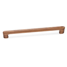 VIEFE Tirador LUV Wood en bois, finition noyer, 384 mm