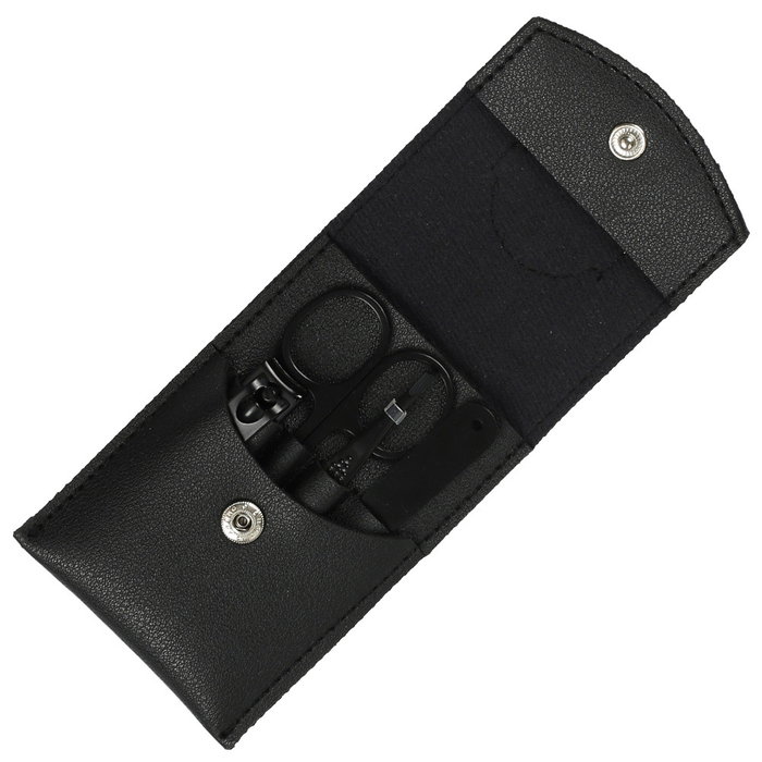 Cosmetic Club Kit de manucure POUR LUI - 4 pièces noir Cosmetic Club Kit de manucure POUR LUI - 4 pièces noir