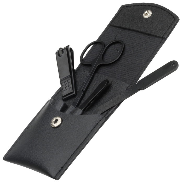 Cosmetic Club Kit de manucure POUR LUI - 4 pièces noir Cosmetic Club Kit de manucure POUR LUI - 4 pièces noir