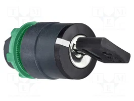 SCHNEIDER ELECTRIC Commutateur rotatif avec clé noir 22mm 2 positions stables