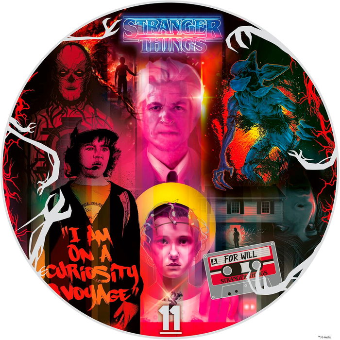 Ravensburger Puzzle Rond Stranger Things Friends Don't Lie 500 pièces