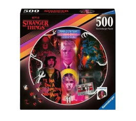 Ravensburger Puzzle Rond Stranger Things Friends Don't Lie 500 pièces