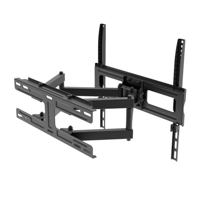 UNYKAch UK1280 Support mural TV articulé double bras 32-55 pouces VESA 400x400 mm noir 50 kg