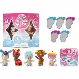 Bandai Bibi Chibis Pack de 5 Mini-figurines Bébé Aléatoires