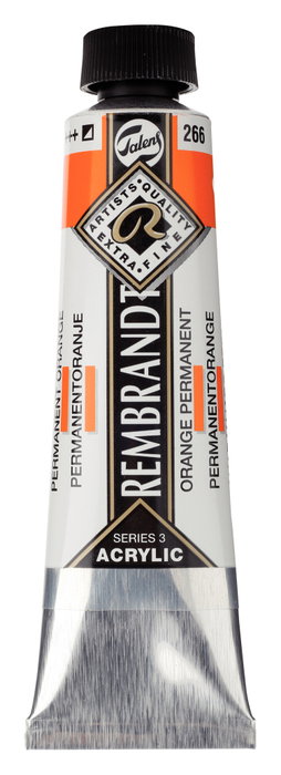 Rembrandt Peinture Acrylique Orange Permanent 266 - 40 ml Rembrandt Peinture Acrylique Orange Permanent 266 - 40 ml
