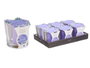 Acorde Porte-bougie Taco Lavande 10x10x10 cm Lila (Set de 6)