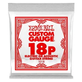 ERNIEBALL Corde électrique Slinky plate 018 (Set de 6)