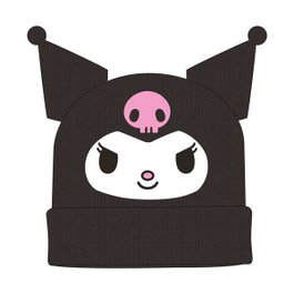 Cerdá - Bonnet Hello Kitty en laine - Noir - Dimensions 22 x深度 21 cm - Pour enfant (à partir de 3 ans)