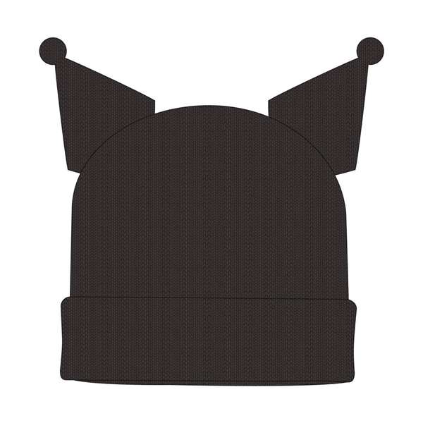 Cerdá - Bonnet Hello Kitty en laine - Noir - Dimensions 22 x深度 21 cm - Pour enfant (à partir de 3 ans)
