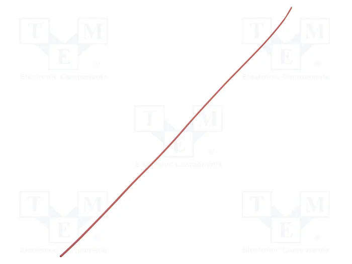 BBC CELLPACK Tuyau thermorétractile rouge 3,2mm 2:1 BBC CELLPACK Tuyau thermorétractile rouge 3,2mm 2:1
