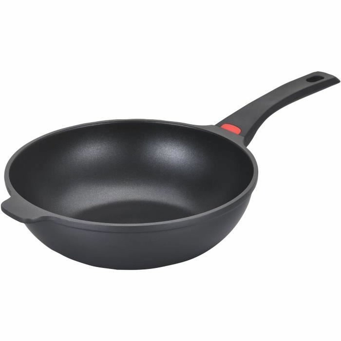 Baumalu Set de 3 poêles en fonte d'aluminium Noir