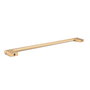 VIEFE Tirador Mini Graf en aluminium avec finition effet inox, distance entre trous 160 mm