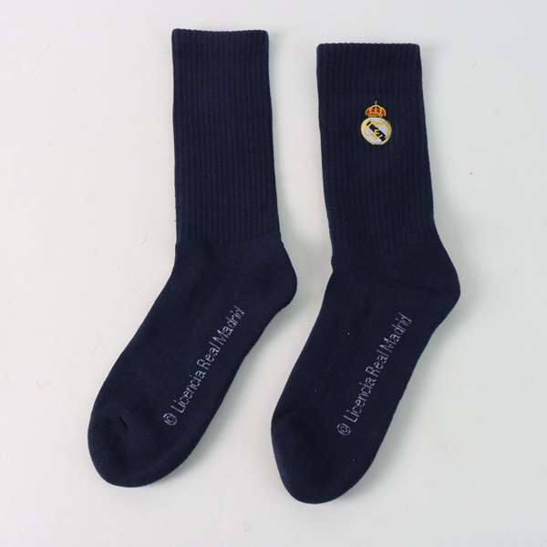 Cerdá Pack de 2 paires de chaussettes Real Madrid - Taille unique - Bleu foncé
