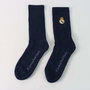 Cerdá Pack de 2 paires de chaussettes Real Madrid - Taille unique - Bleu foncé