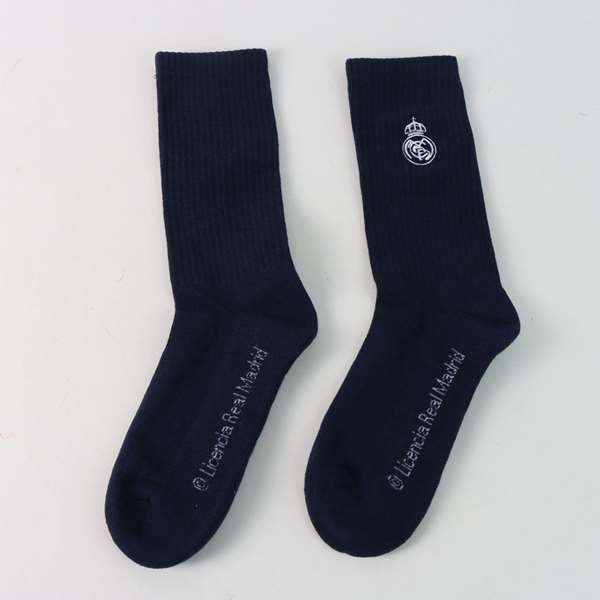 Cerdá Pack de 2 paires de chaussettes Real Madrid - Taille unique - Bleu foncé