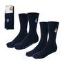 Cerdá Pack de 2 paires de chaussettes Real Madrid - Taille unique - Bleu foncé