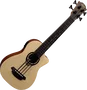 LAG Ukelele Tiki Uku Mini Bass Cutaway Électroacoustique