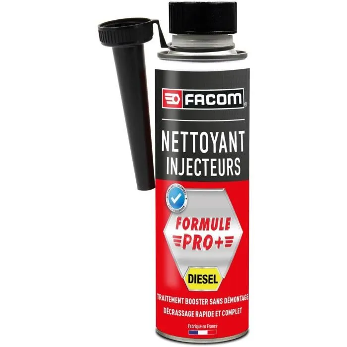 Facom Nettoyant système d'injection diesel concentré Pro+ 600 mL - Très haut pouvoir détergent