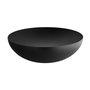 Alessi DUL02/32BT - Double Saladier en Acier Inoxydable 18/10 et Résine Noire - 32 cm - Conçu par D'Urbino et Lomazzi - Pour Présenter Fruits et Aliments